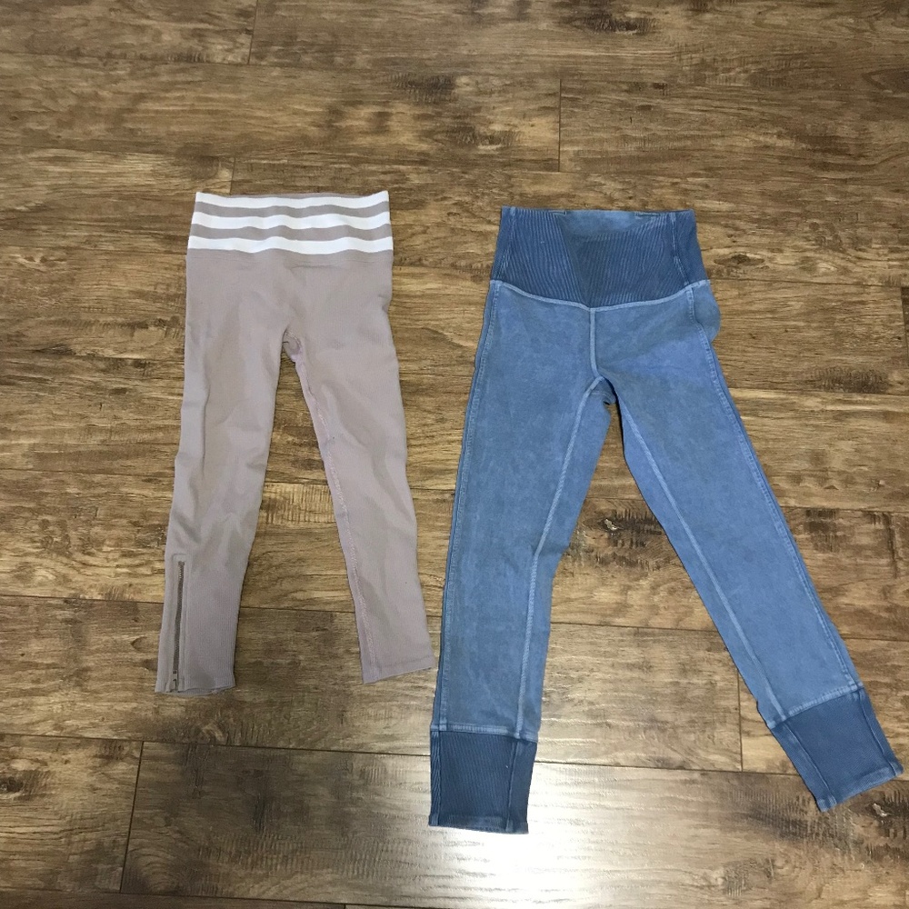 Free people and lulu leggings